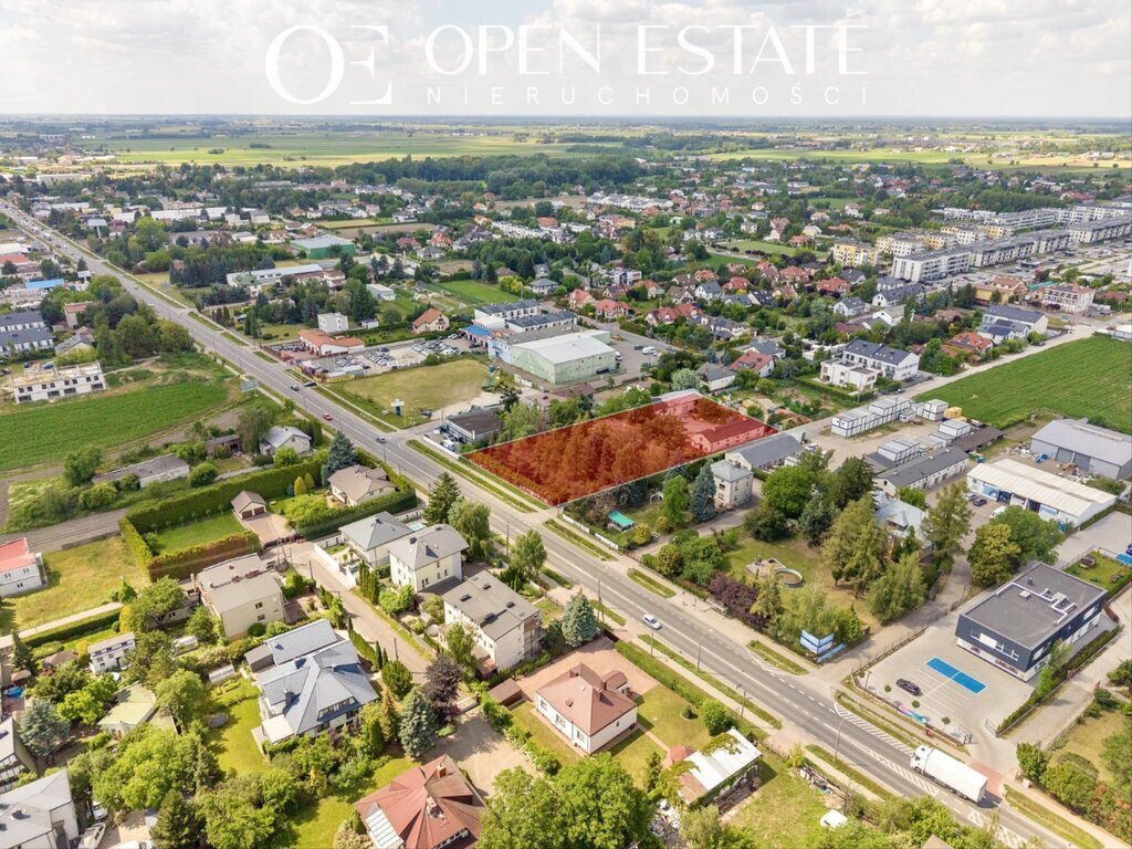Polecam działkę inwestycyjną 4547 m² przy ul. Poznańskiej w Ożarowie Ożarów Mazowiecki, Poznańska  4 547m2 Foto 1
