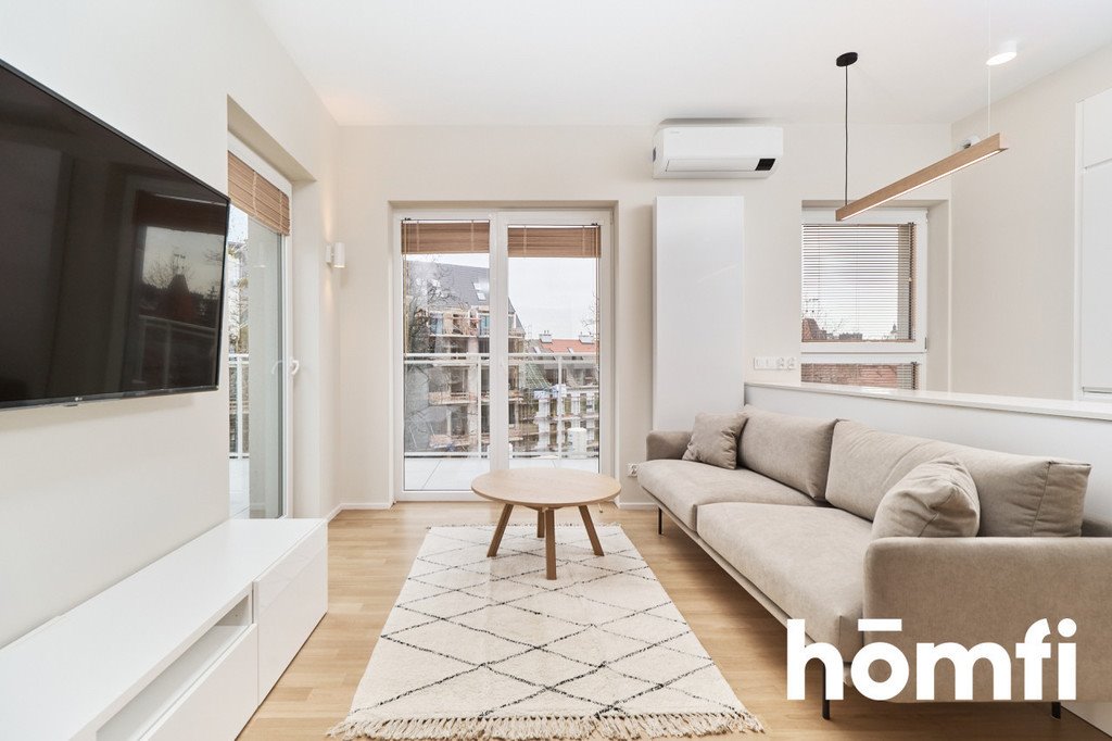 Nowoczesny 3-pok. apartament z balkonem i garażem - polecam! Wrocław, Stare Miasto  59m2 Foto 1