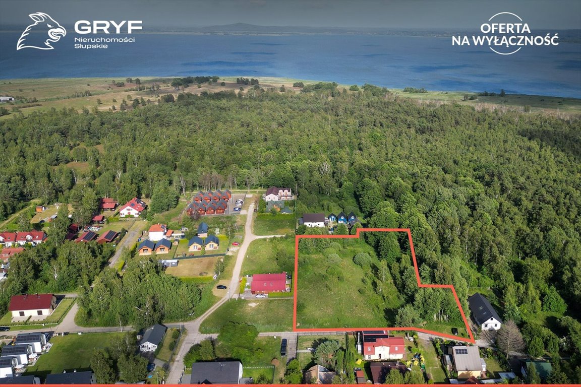 Działka 5422 m² pod pensjonat lub domy nad morzem Rowy, Grabowa  5 422m2 Foto 1