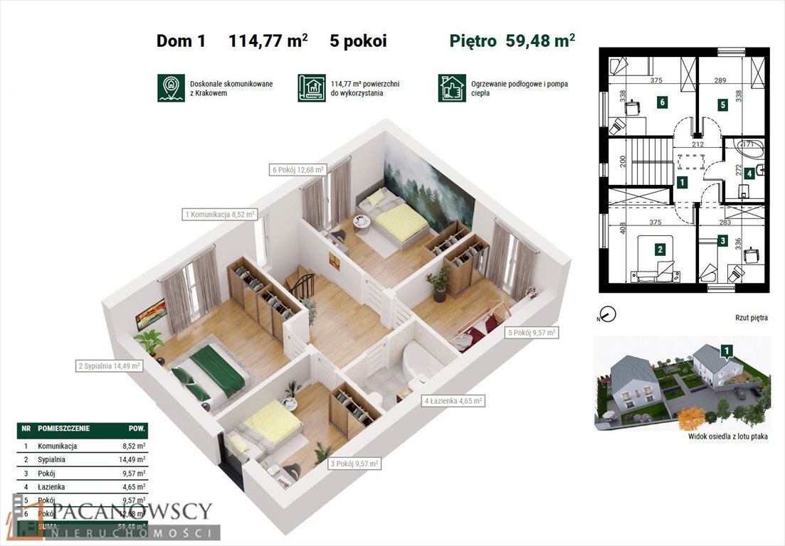 Dom na sprzedaż Łuczyce  115m2 Foto 6