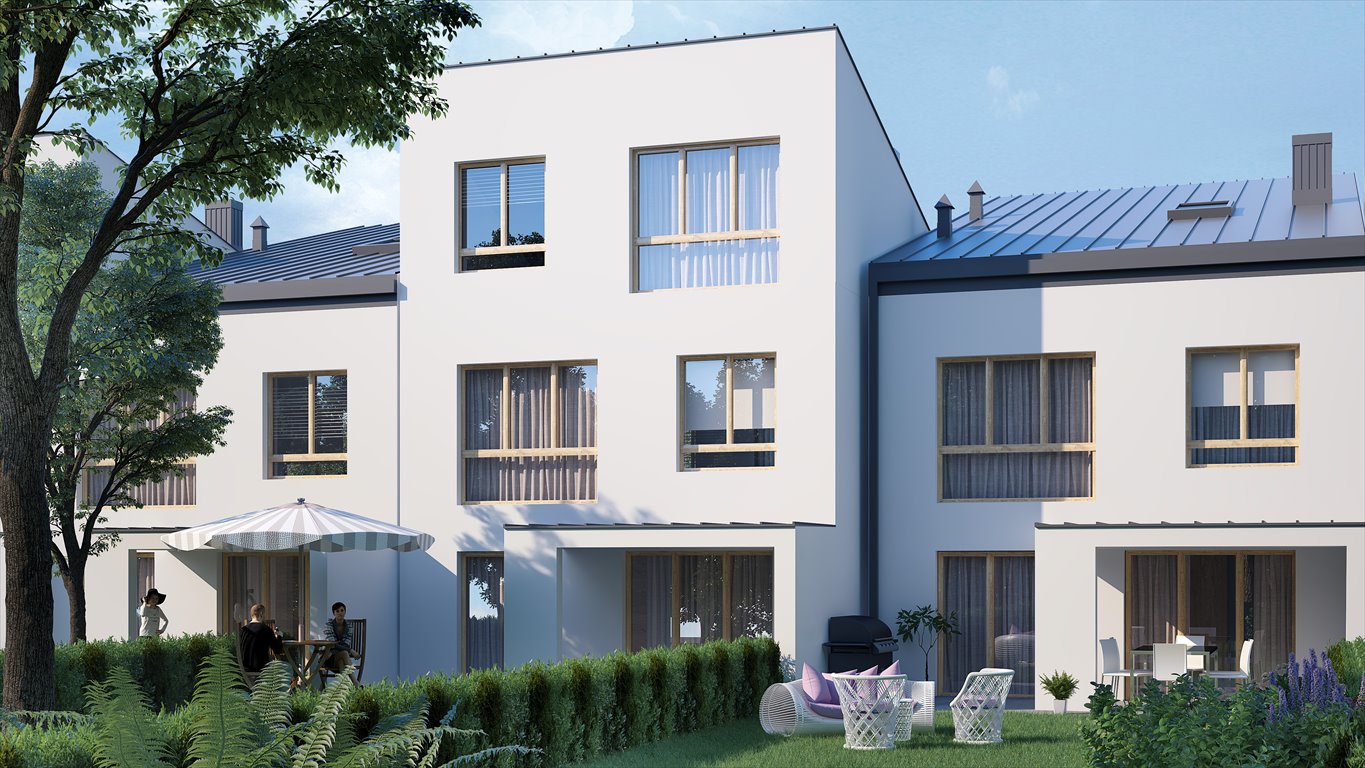 Nowoczesny dom 122,5 m2 w Falentach Dużych, gotowy do wykończenia Falenty Duże, Falenty Family Park, Jantarowa  123m2 Foto 1