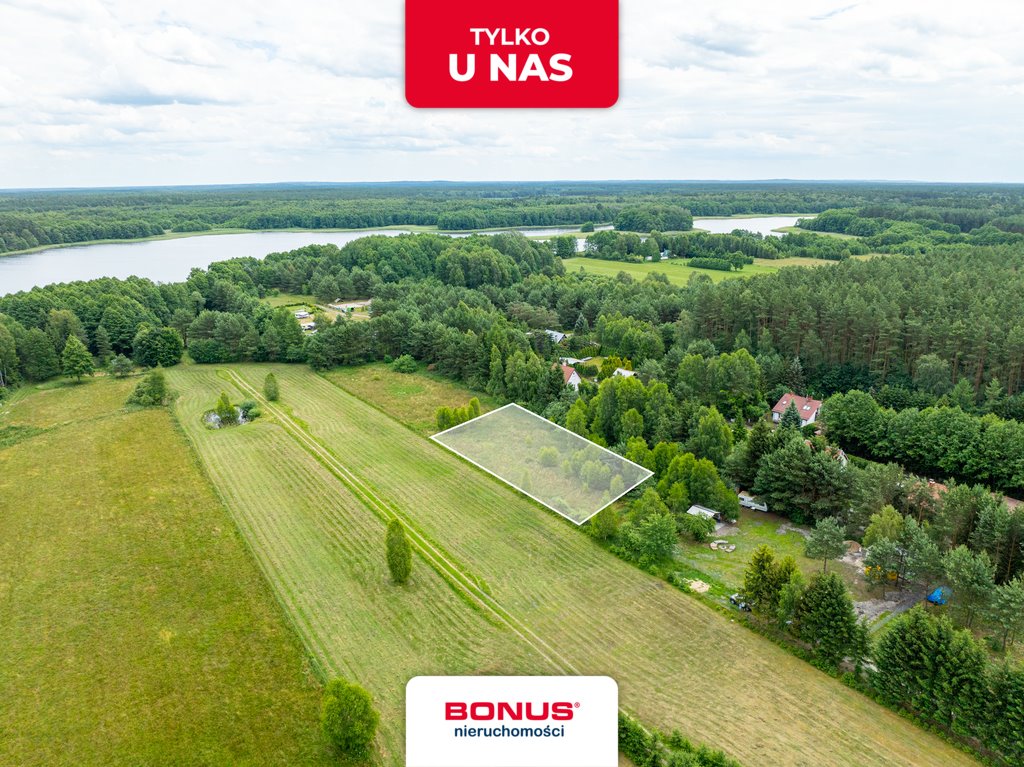 Działka rekreacyjna 3012 m² z lasem i jeziorem w Ostrorogu. Ostroróg  2 122m2 Foto 1