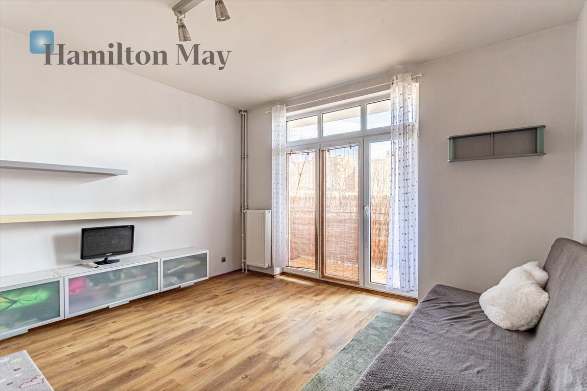 Dwupokojowe mieszkanie na Mokotowie z balkonem i wysokimi oknami Warszawa, Mokotów, Antoniego Malczewskiego  50m2 Foto 1