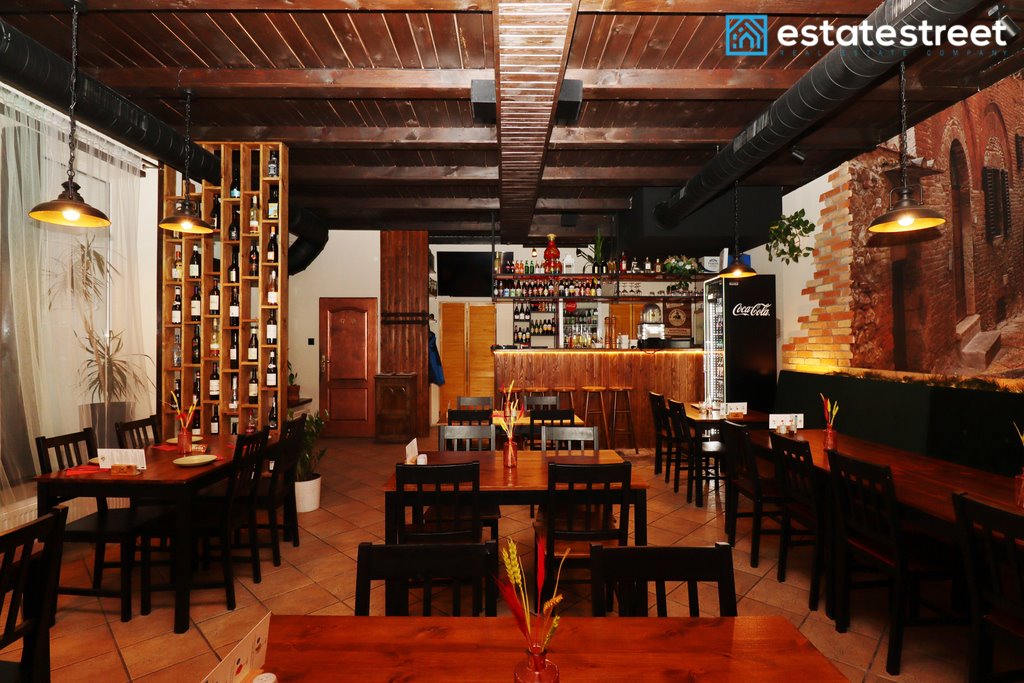 Gotowy lokal gastronomiczny z tarasem i koncesją w Białołęce Warszawa, Białołęka, Porajów  100m2 Foto 1