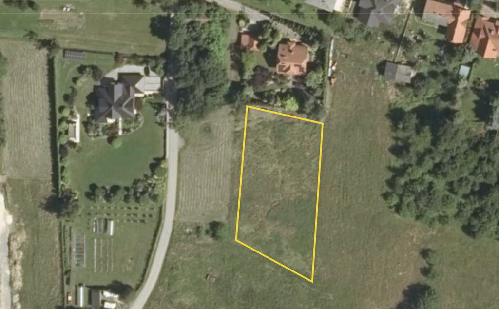 Działka budowlana z panoramicznym widokiem na wzgórza Bochnia, Przysieki  2 104m2 Foto 1