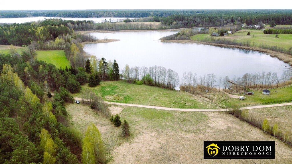 Na sprzedaż malownicza działka 2532 m² z widokiem na jezioro Kukle  2 532m2 Foto 1