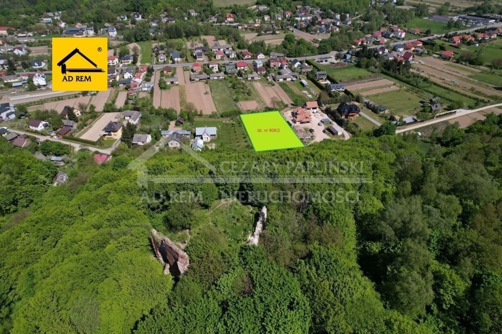 Działka budowlana 2695 m² z widokiem na zamek i uzbrojeniem Bochotnica, Kazimierz Dolny, Bochotnica  2 695m2 Foto 1