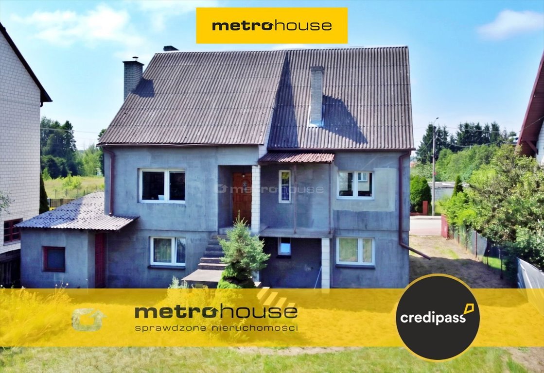 Sprzedam przestronny dom 140 m² w Myszyncu z balkonem i jasnymi salonami Myszyniec, Kwiatowa  140m2 Foto 1