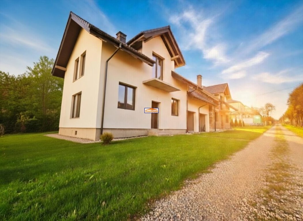 Nowoczesny dom bliźniak z garażem, 115 m², Wielka Wieś Wielka Wieś  115m2 Foto 1
