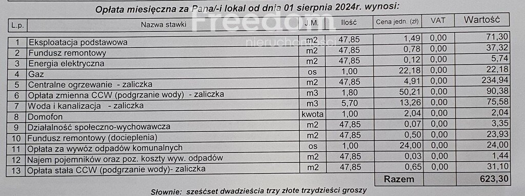 Mieszkanie trzypokojowe na sprzedaż Ostrowiec Świętokrzyski, os. Rosochy  48m2 Foto 10