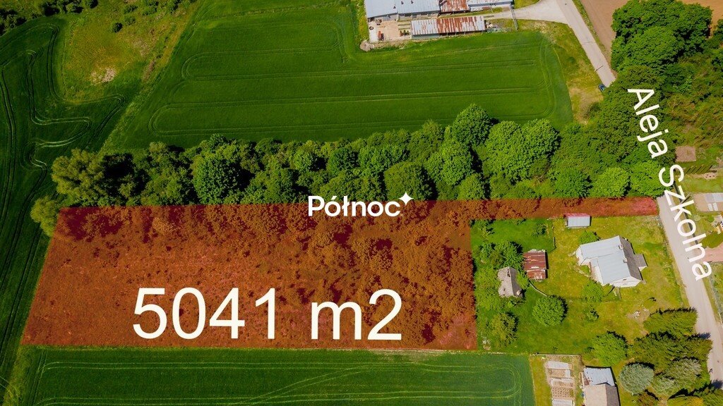 Działka budowlana 5041 m² z możliwością rozbudowy i funkcji usługowych Krynki, Aleja Szkolna  5 041m2 Foto 1