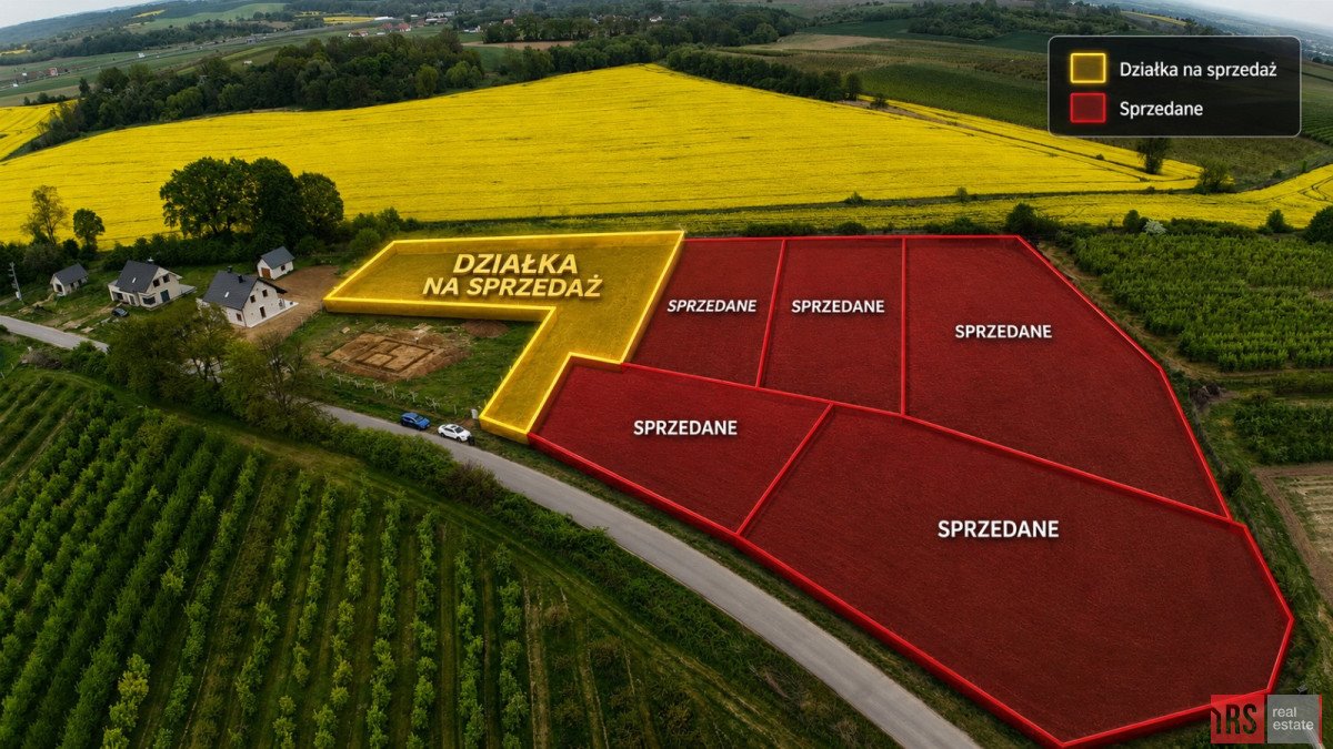 Polecam działkę 3000 m² pod dom z mediami w Węgrzynowie Węgrzynów  3 000m2 Foto 1