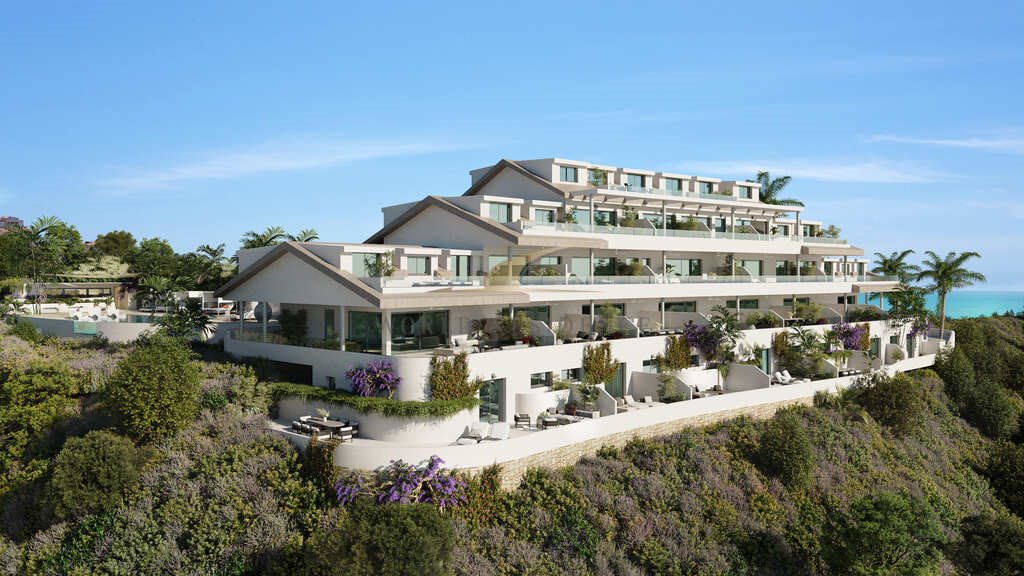 Apartament z panoramicznym widokiem na morze, 3 min do plaży Hiszpania, Benalmadena  141m2 Foto 1