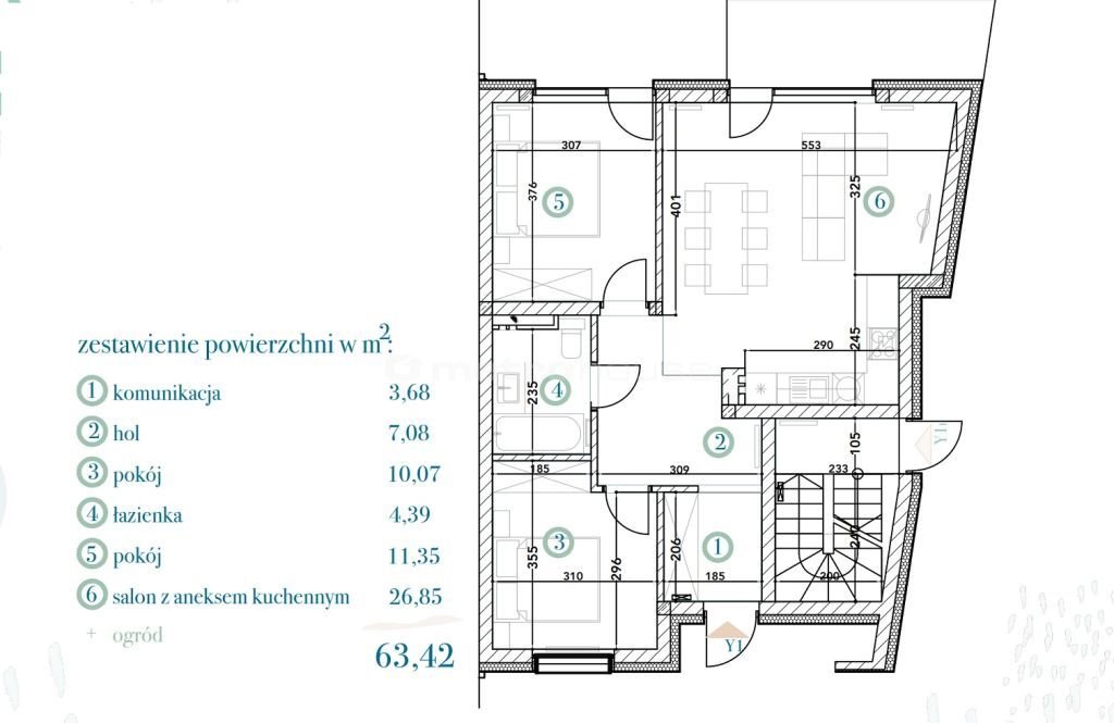 Mieszkanie na sprzedaż Czerwonak  112m2 Foto 7