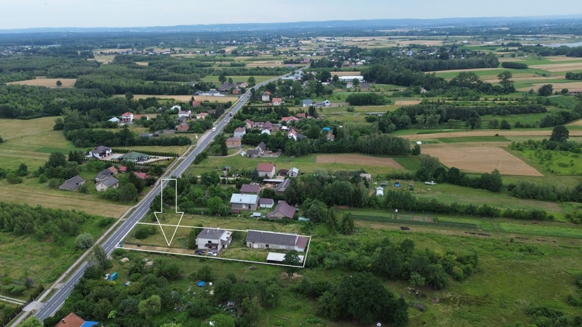 Dom 200 m² z działką 0,1925 ha (budynki usługowe) Pustków  200m2 Foto 1