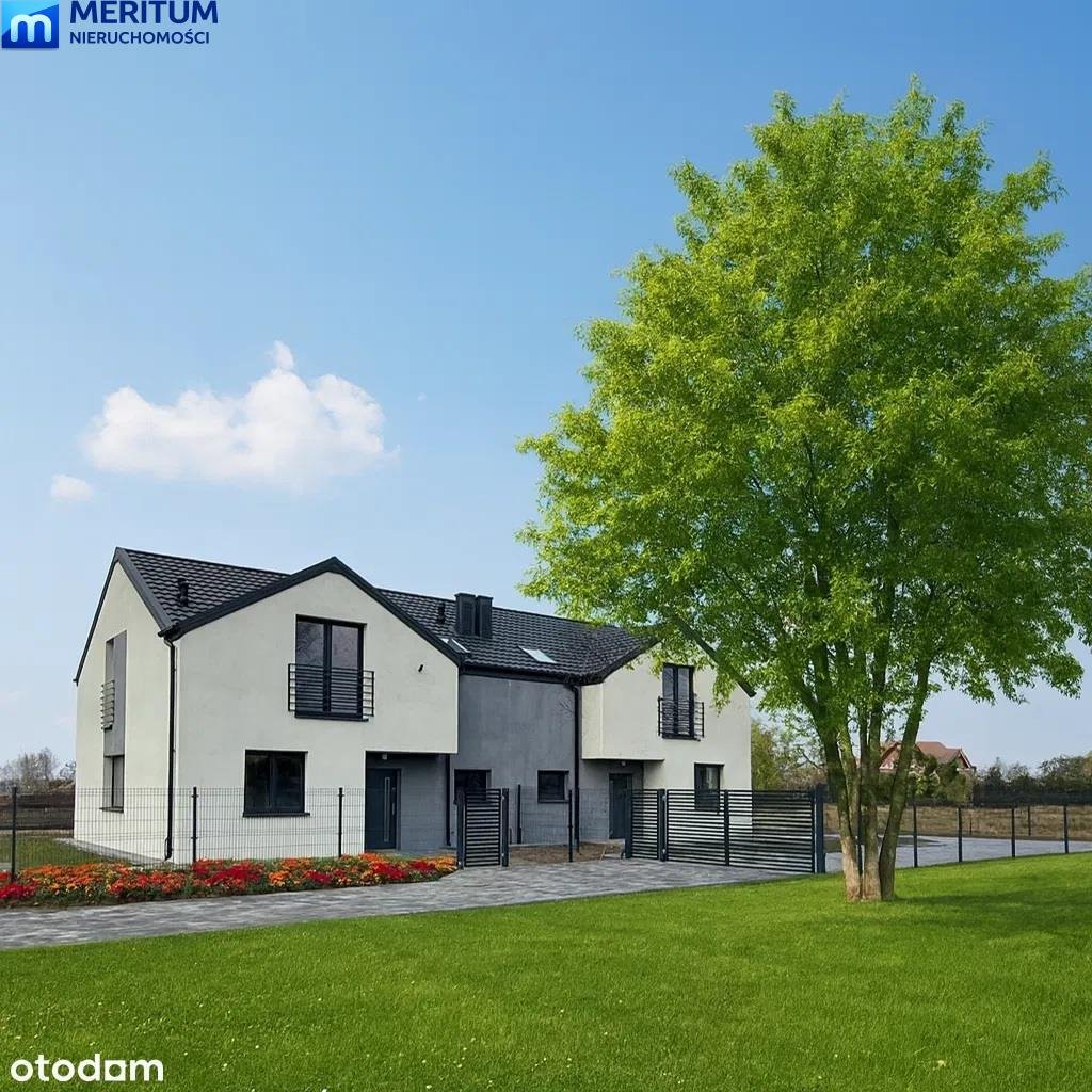 Nowy bliźniak 135m2 z ogrzewaniem podłogowym i dużą działką Grodzisk Mazowiecki  135m2 Foto 1