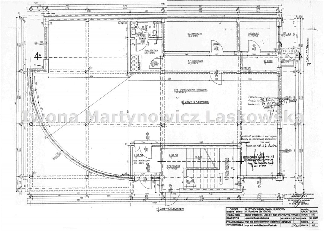 Atrakcyjny lokal usługowy 179 m2 przy Kauflandzie w Lubinie Lubin, Przylesie  179m2 Foto 1