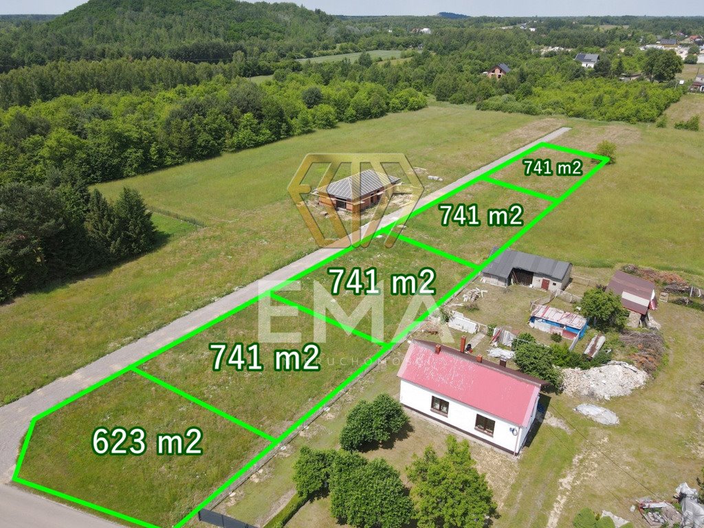 Działki budowlane w Łojkach z warunkami zabudowy i szybkim dojazdem Łojki, Piastów  741m2 Foto 1