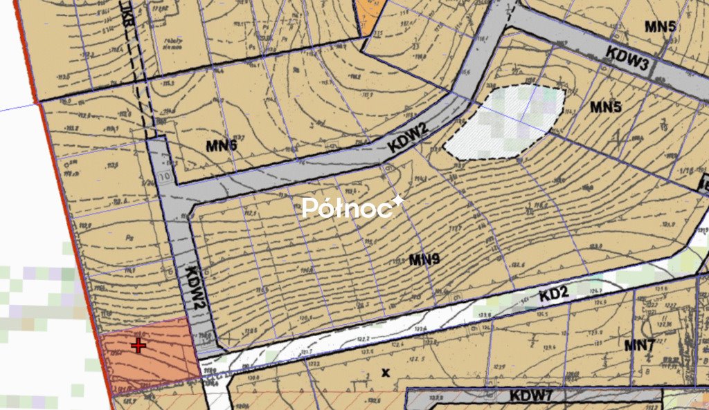 Działka budowlana 1503 m² z pozwoleniem na budowę domu Dywity, Walentego Barczewskiego  1 503m2 Foto 1