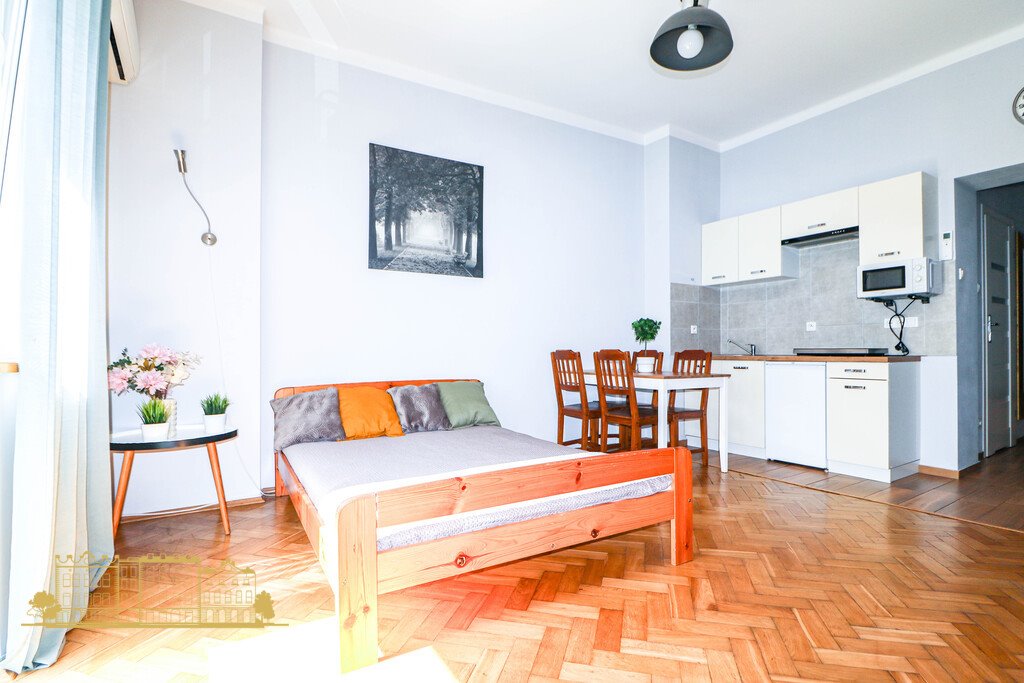 Kawalerka 30 m² z balkonem - klimatyzacja w centrum Krakowa Kraków, Krowodrza, Mazowiecka 11  30m2 Foto 1