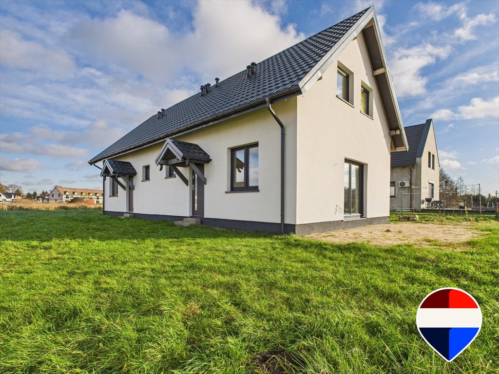 Nowoczesny dom dwulokalowy 180 m² z ogrodem w Nowęcinie Nowęcin, Łebska 1  180m2 Foto 1