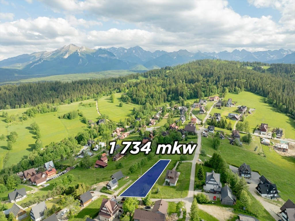 Widokowa działka w Brzegach (1734 m²) z mediami, Tatry Brzegi, Wierchowa  1 734m2 Foto 1