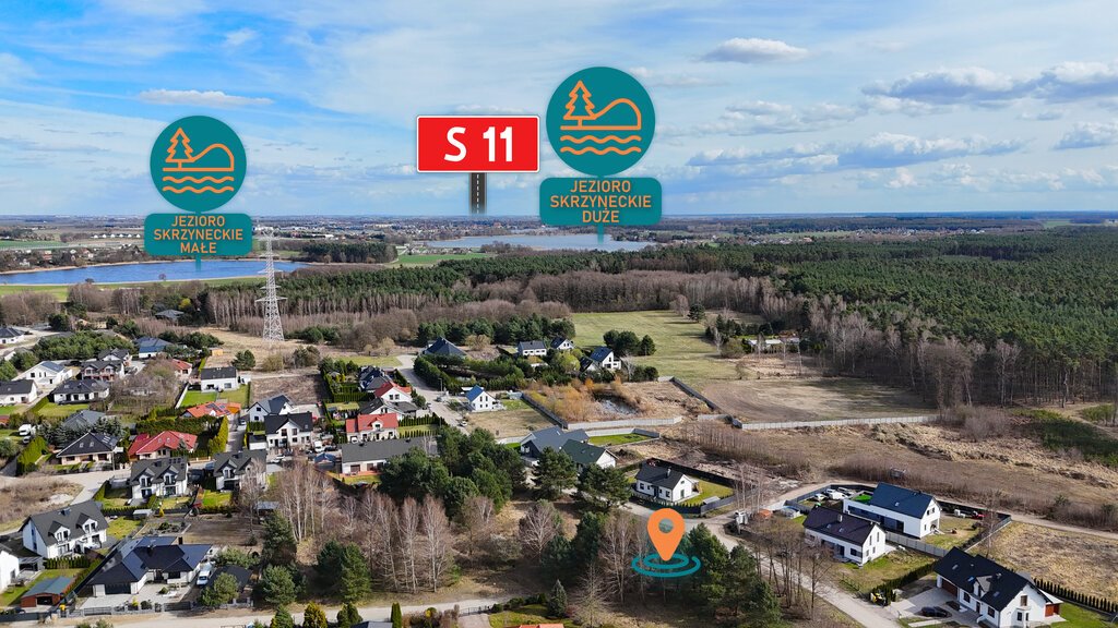 TWOJA ENKLAWA 1144 m² -  DZIAŁKA W BORÓWCU Borówiec, Malinowa  1 144m2 Foto 1