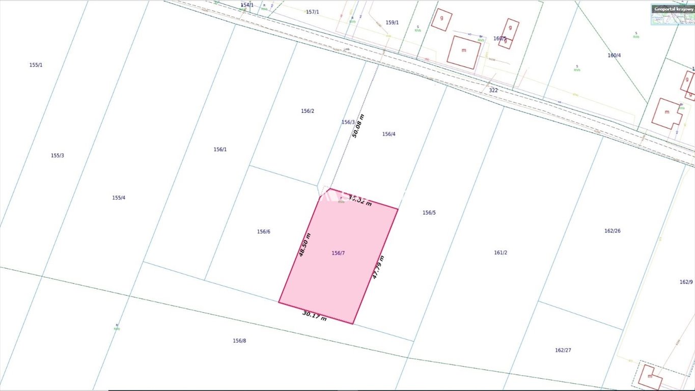 Działka budowlana na sprzedaż Maszków  1 451m2 Foto 4