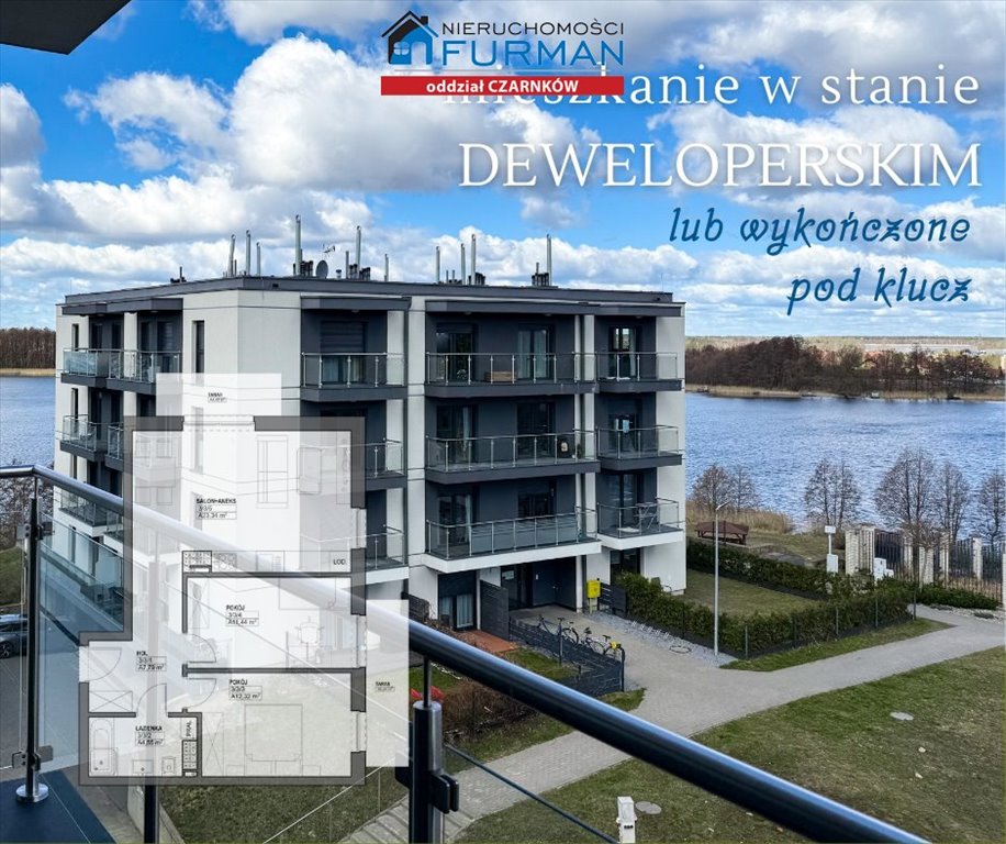 Mieszkanie trzypokojowe na sprzedaż Wałcz  59m2 Foto 1