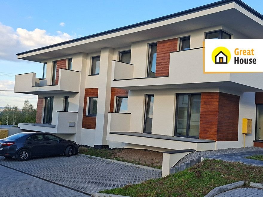 Nowoczesny apartament 83,63 m² z ogródkiem i tarasem Mójcza, Akacjowa  84m2 Foto 1