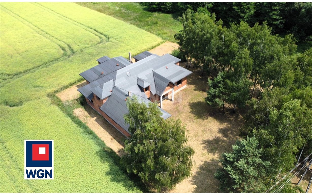 Dom w stanie surowym z dużą działką 3614 m² zapraszam Strzelce Wielkie, Kolejowa  542m2 Foto 1