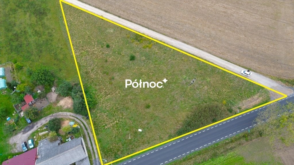 Działka 4049 m2 z mediami, piękne krajobrazy, spokojna okolica Krzyżowa  4 049m2 Foto 1