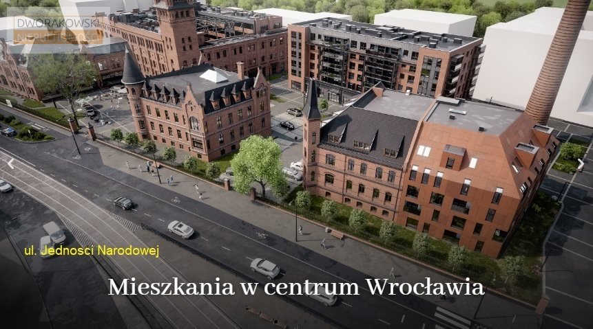 Mieszkanie dwupokojowe na sprzedaż Wrocław, Śródmieście, Ołbin  78m2 Foto 9