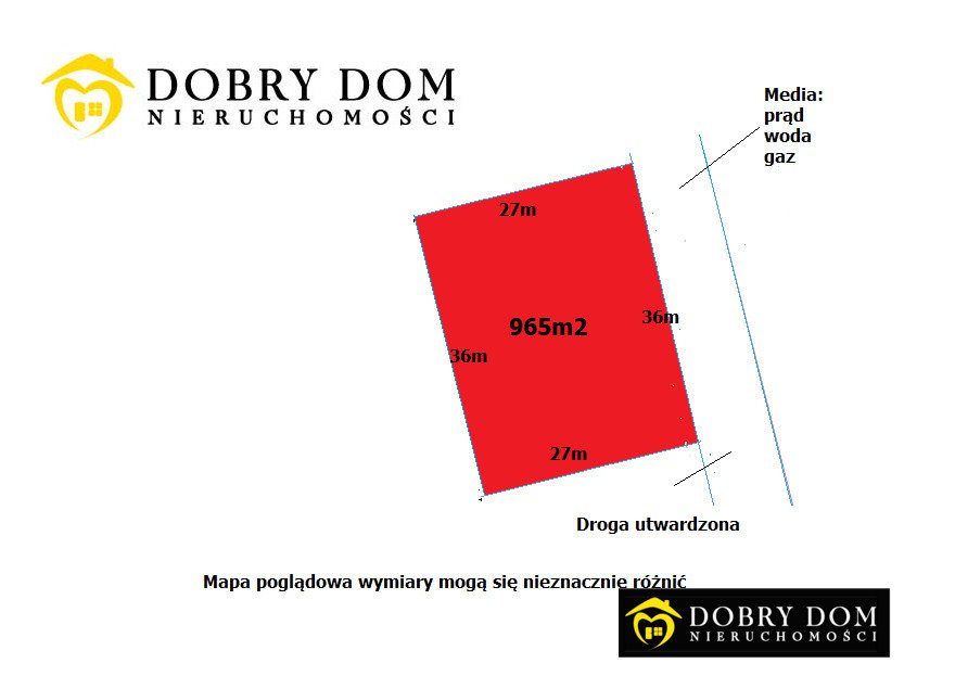 Do sprzedania działka 965 m² pod dom w Solniczkach Solniczki  965m2 Foto 1