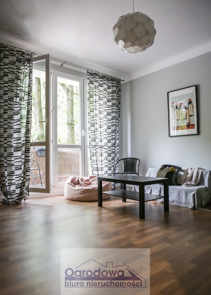 Zapraszam do wynajmu 1-pokojowego mieszkania z balkonem i widną kuchnią Warszawa, Praga-Południe, Saska Kępa, Niekłańska  38m2 Foto 1