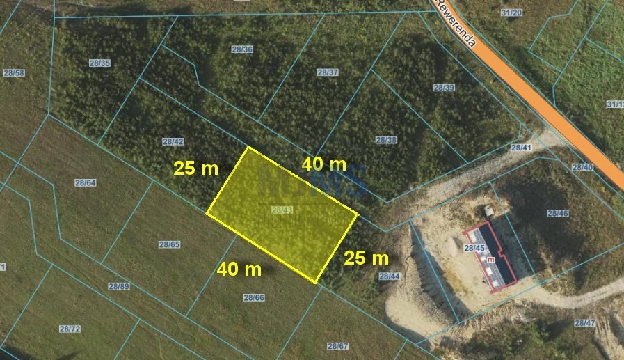 Działka budowlana 1004 m² z warunkami zabudowy, uzbrojona Chwaszczyno, Rewerenda  1 004m2 Foto 1