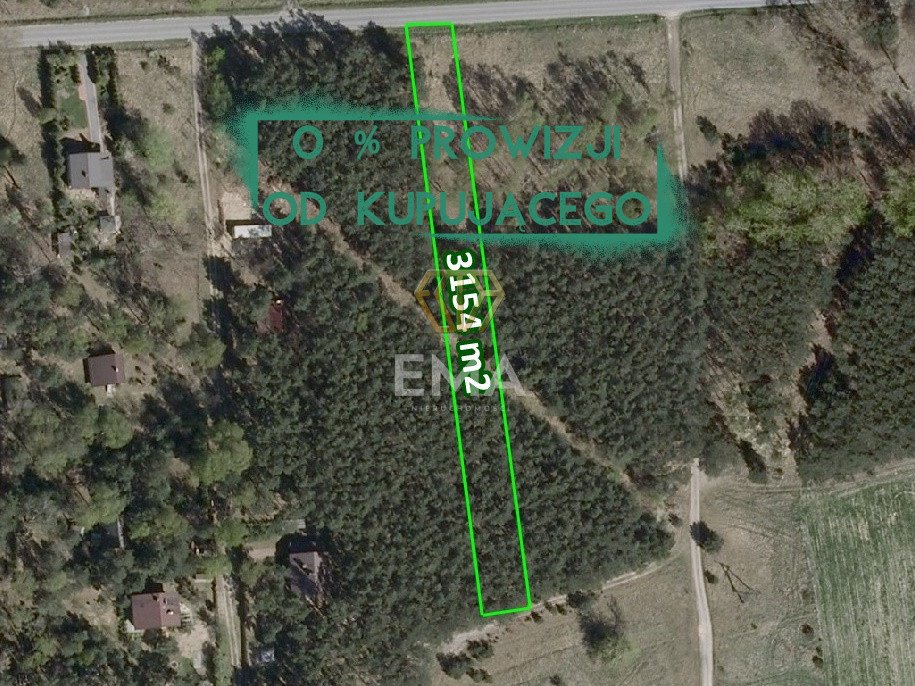 Działka budowlana na sprzedaż Przybynów, Ostrowska  3 154m2 Foto 1