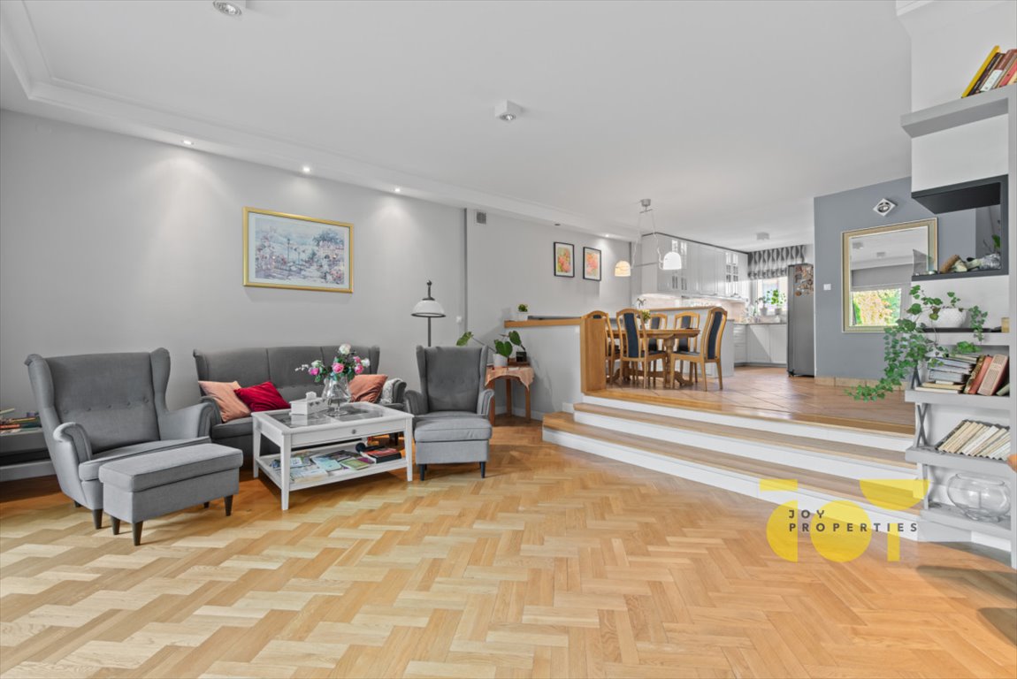 Zapraszam do przestronnego domu segmentowego 5 pokoi w Wilanowie Warszawa, Wilanów Powsin, Zapłocie  227m2 Foto 1