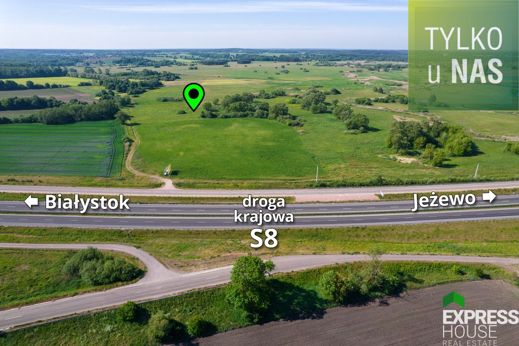 Działka rolna z MPZP, blisko S8, 15 400 m2, Choroszcz Choroszcz, Żółtkowska  15 477m2 Foto 1