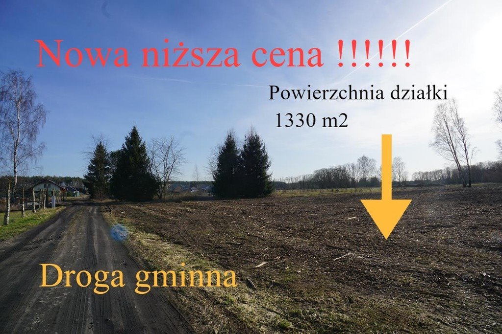 Działka budowlana na sprzedaż Żółwia Błoć  1 330m2 Foto 1