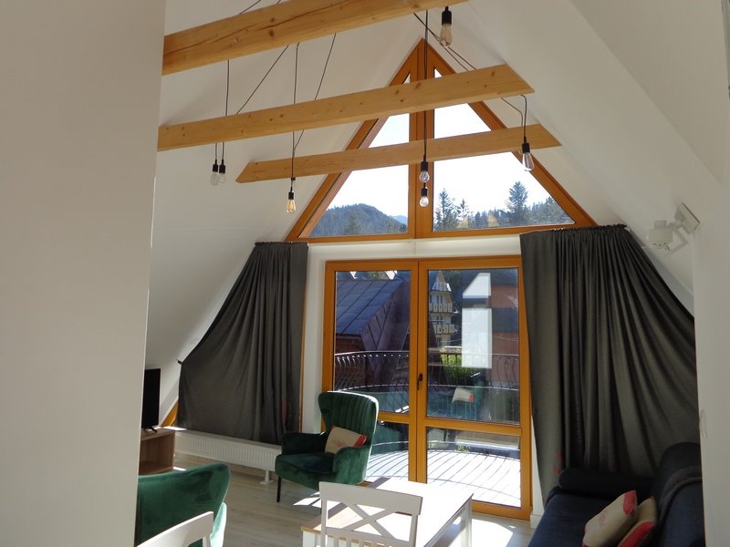 Przestronny apartament z widokiem na Giewont, garaż, 3 balkony Zakopane  80m2 Foto 1