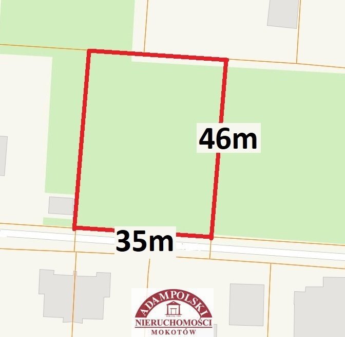 Działka budowlana 1603 m2 w Wawrze, cicha okolica Warszawa, Wawer, Radość  1 603m2 Foto 1