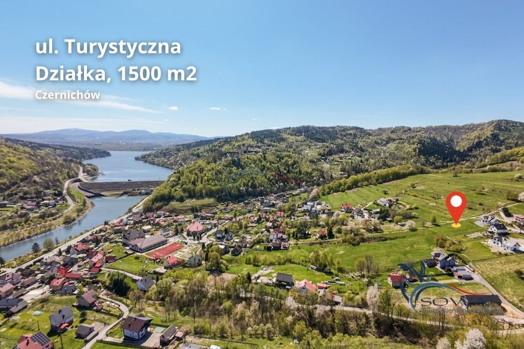 Polecam działkę 1500 m² z widokiem na Górę Żar i Beskidy Tresna  1 500m2 Foto 1