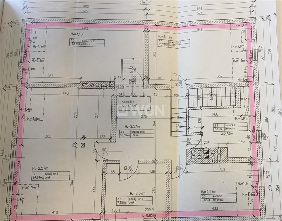 Mieszkanie czteropokojowe  na sprzedaż Szczecin, Bukowo, Bukowo  145m2 Foto 3