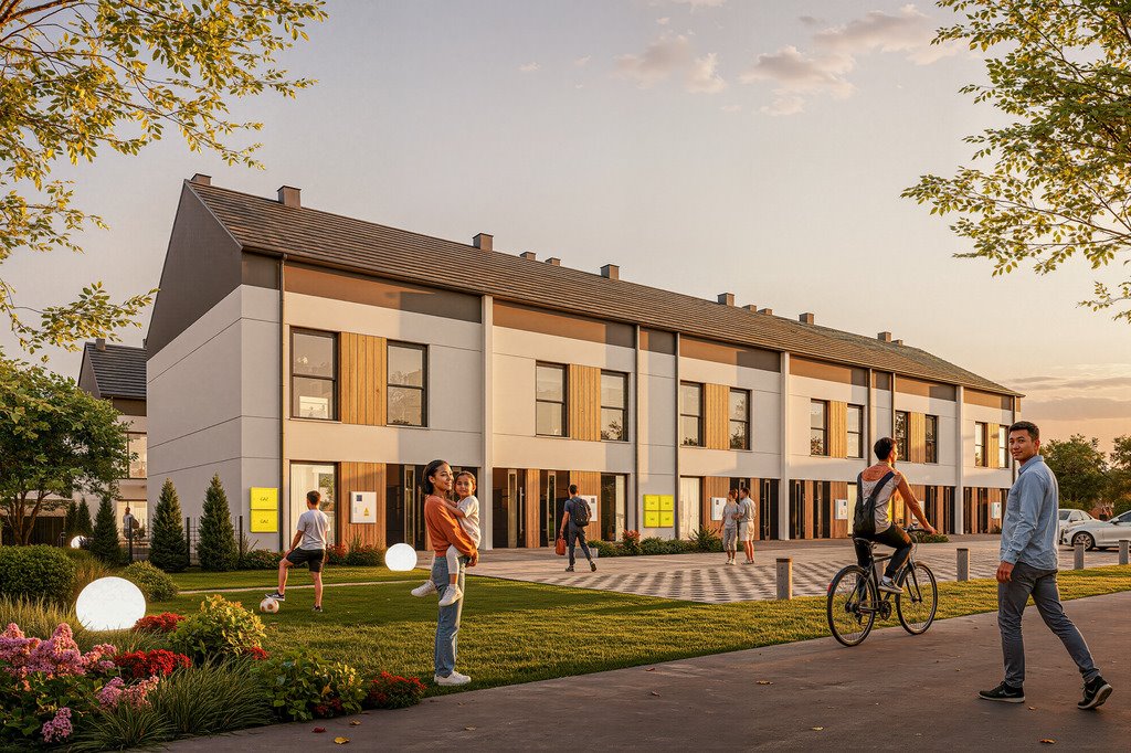 Nowoczesne mieszkanie 3 pok. z balkonem i poddaszem w Mogielnicy Mogielnica  55m2 Foto 1