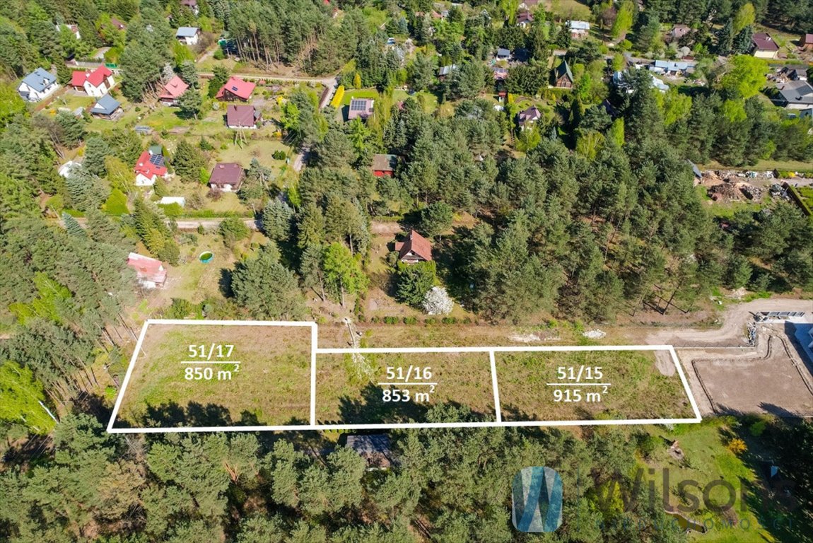 Działka budowlana na sprzedaż Beniaminów, Fortowa  850m2 Foto 3