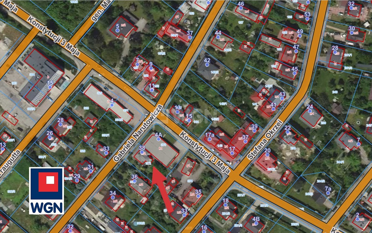 Dom 150 m2 z potencjałem, 7 pokoi, duży balkon Łazy, Narutowicza  150m2 Foto 1