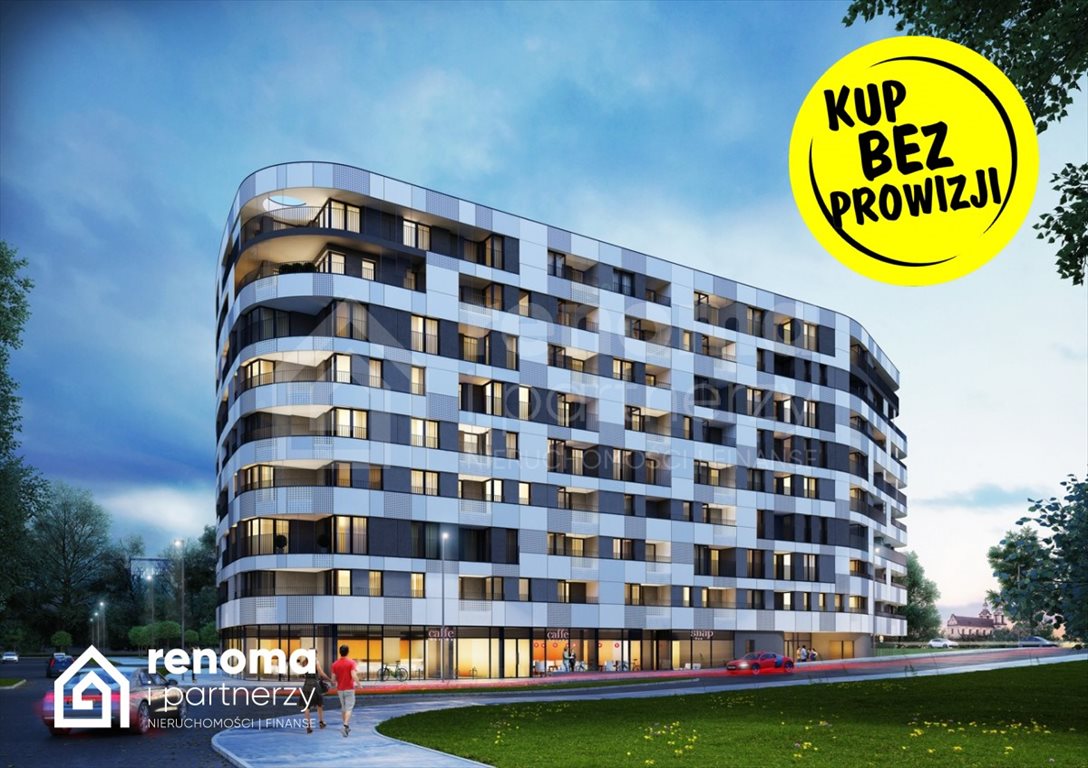 Nowe 2-pokojowe mieszkanie w Ratajach Poznań - stan deweloperski Poznań, Rataje  39m2 Foto 1