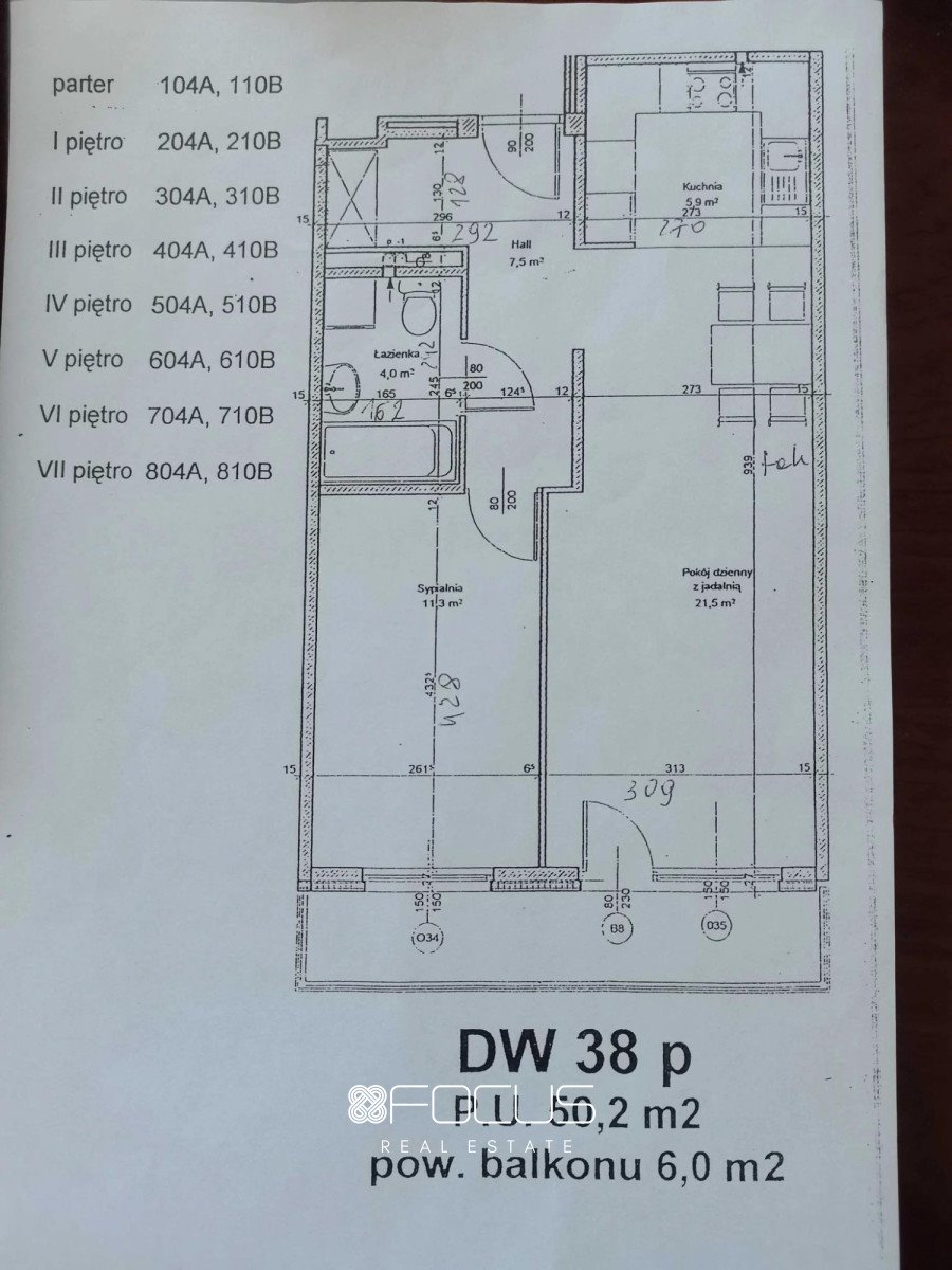 Mieszkanie dwupokojowe na sprzedaż Warszawa, Białołęka, Aluzyjna  50m2 Foto 8