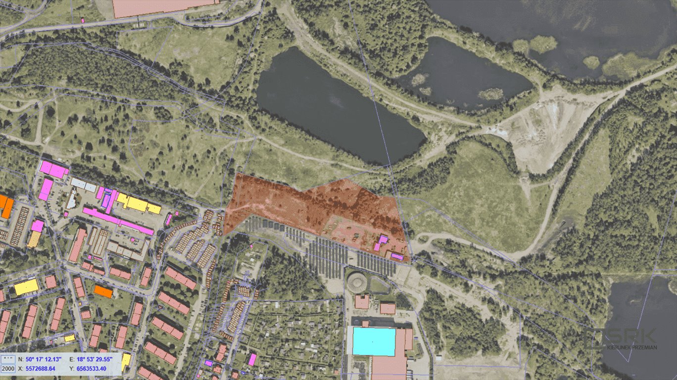 Działka 25 504 m² z potencjałem inwestycyjnym w Rudzie Śląskiej Ruda Śląska, Nowy Bytom, Stalowa  25 504m2 Foto 1